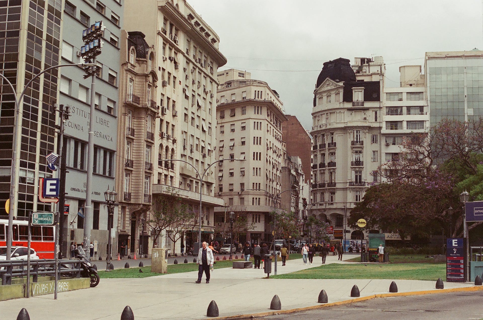 Street Photography  of Buenos Aires downtown Argentina