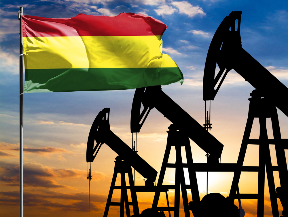 Oil rigs in Bolivia