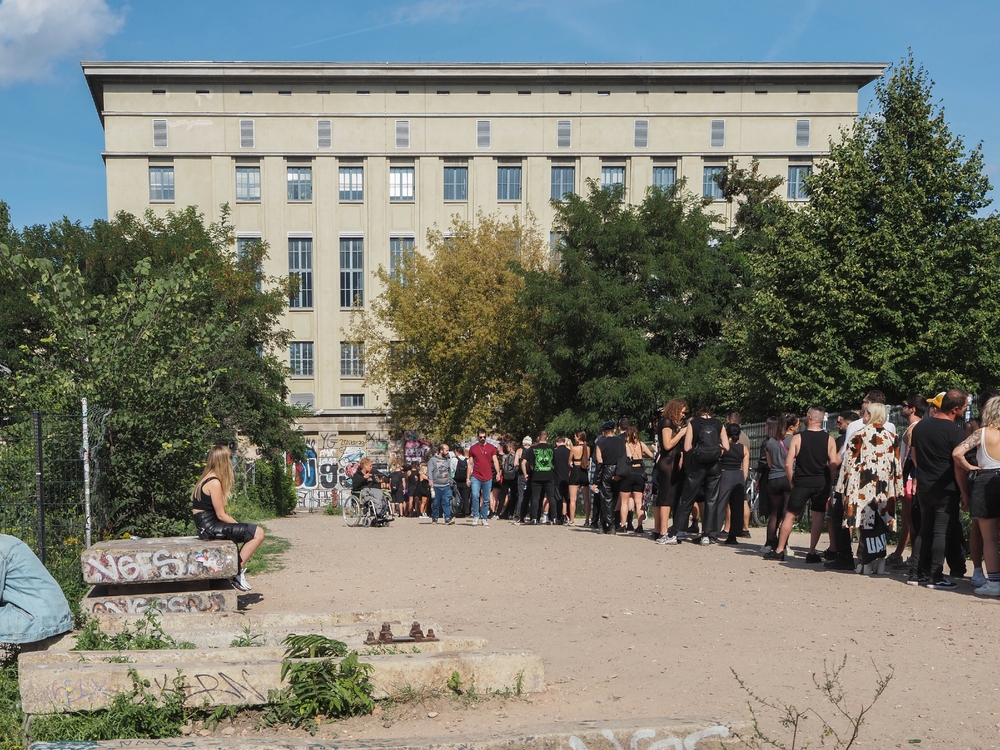 Berghain Club in Berlin's Friedrichshain-Kreuzberg District