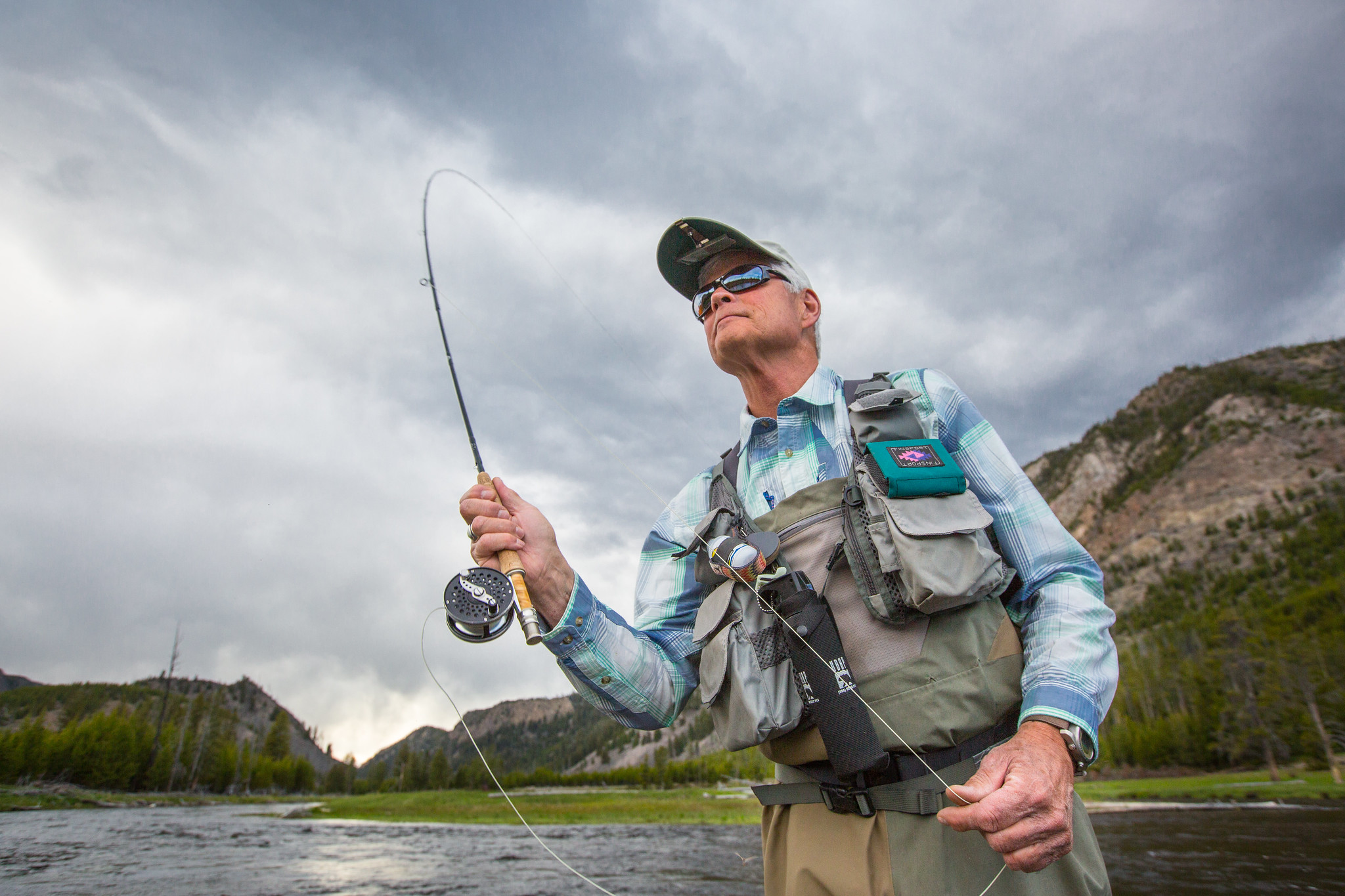 Fly fishing on the Madison River - 2016