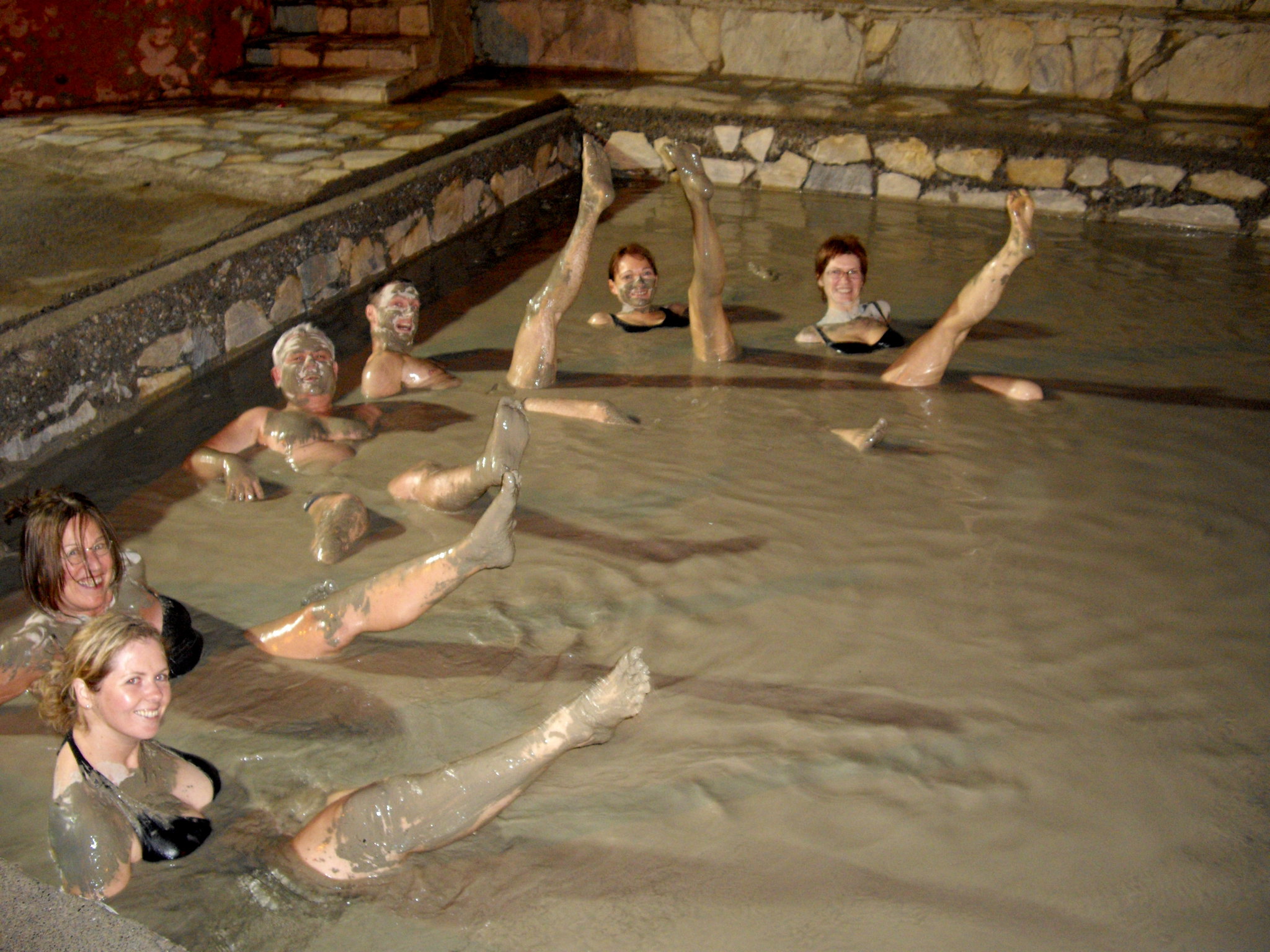 Mud bath yoga - 2009