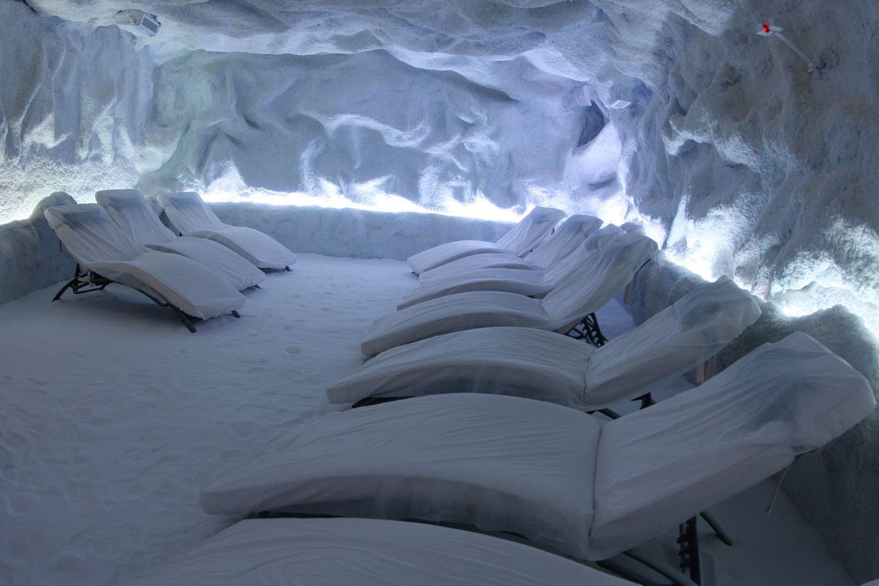 The Biggest salt cave therapy of Spain in Toledo - 2015