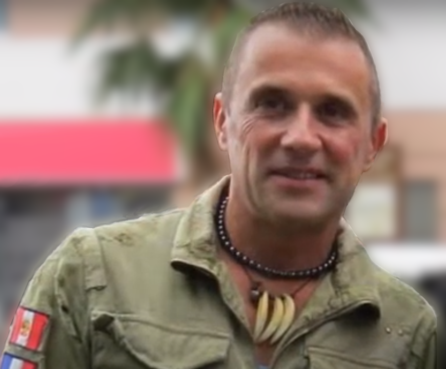 Portrait Photo of Thierry Jamin a French explorer and pseudohistorian