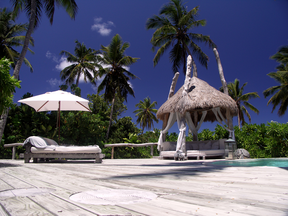 Luxury Lodge with pool on North Island, Seychelles