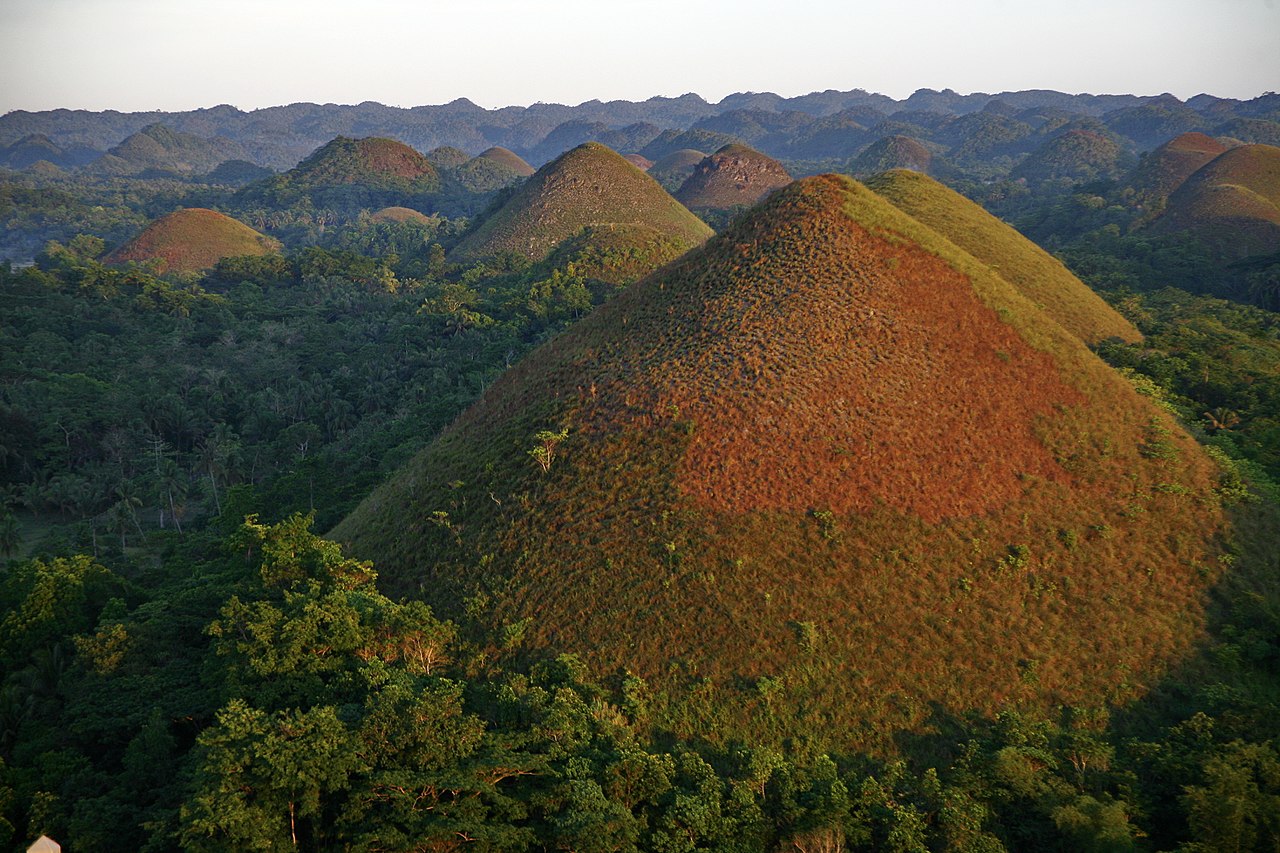 Chocolate Hills, Bohol, Philippines. - 2013
