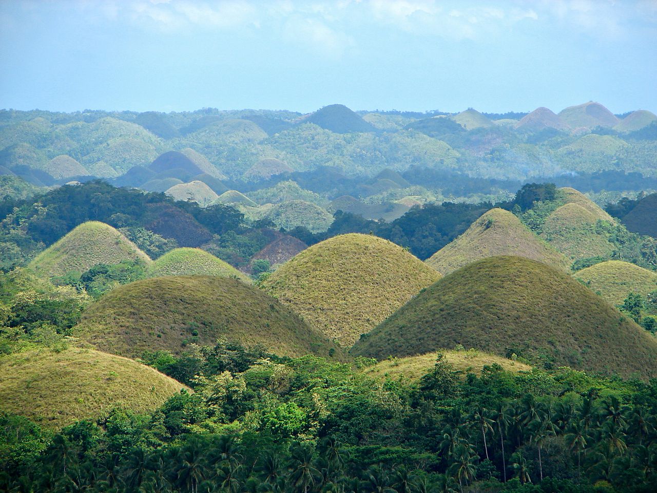 Chocolate Hills, Bohol, Philippines - 2009