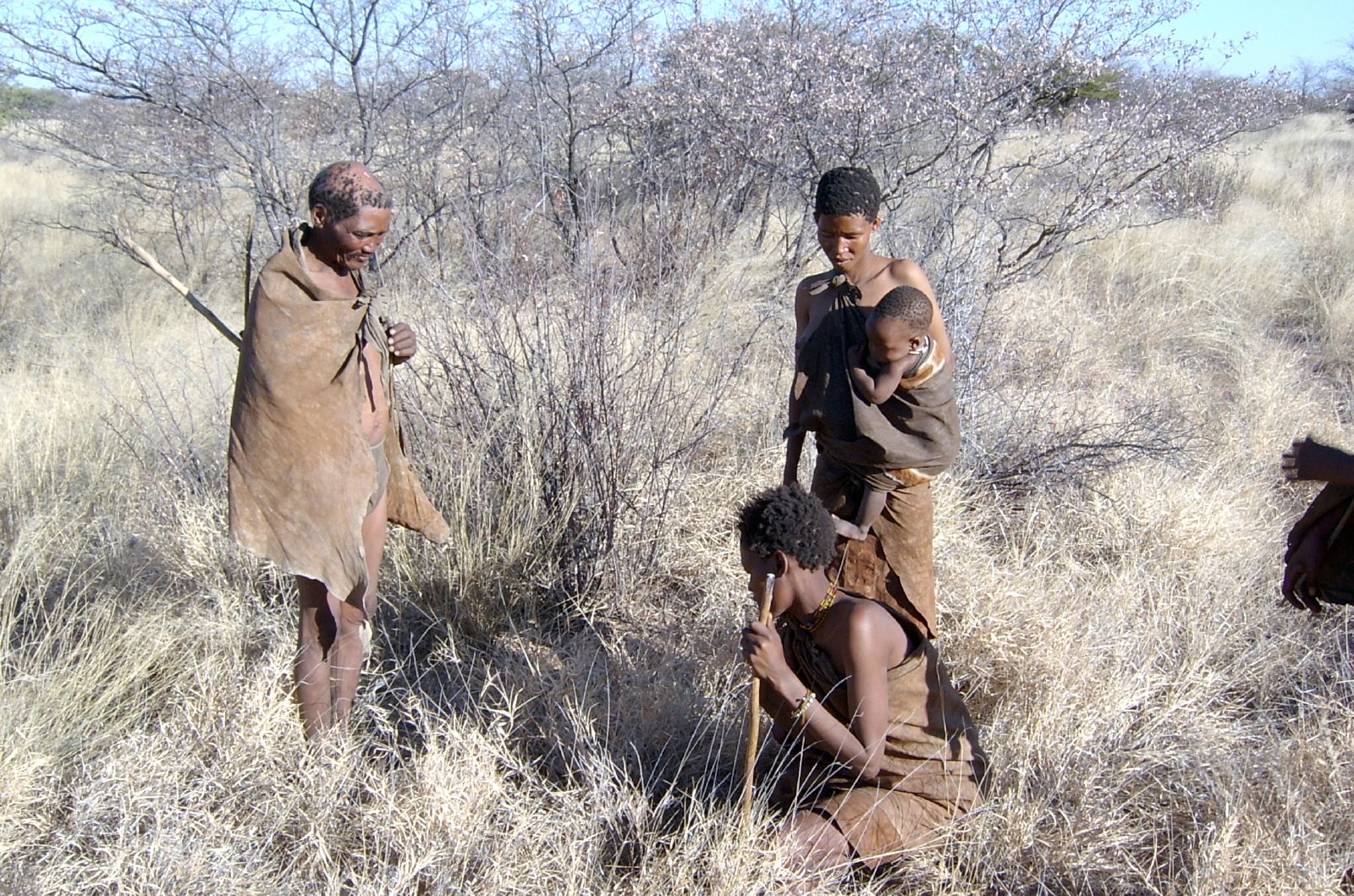 San people family
