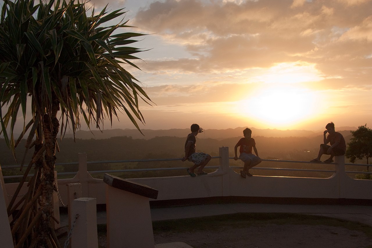 Bohol Hills, Sunset, Philippines - 2009