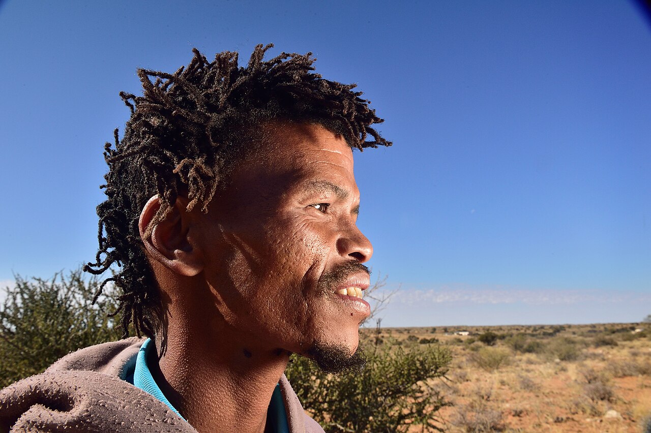 Khomani San People, Kalahari, Northern Cape, South Africa
