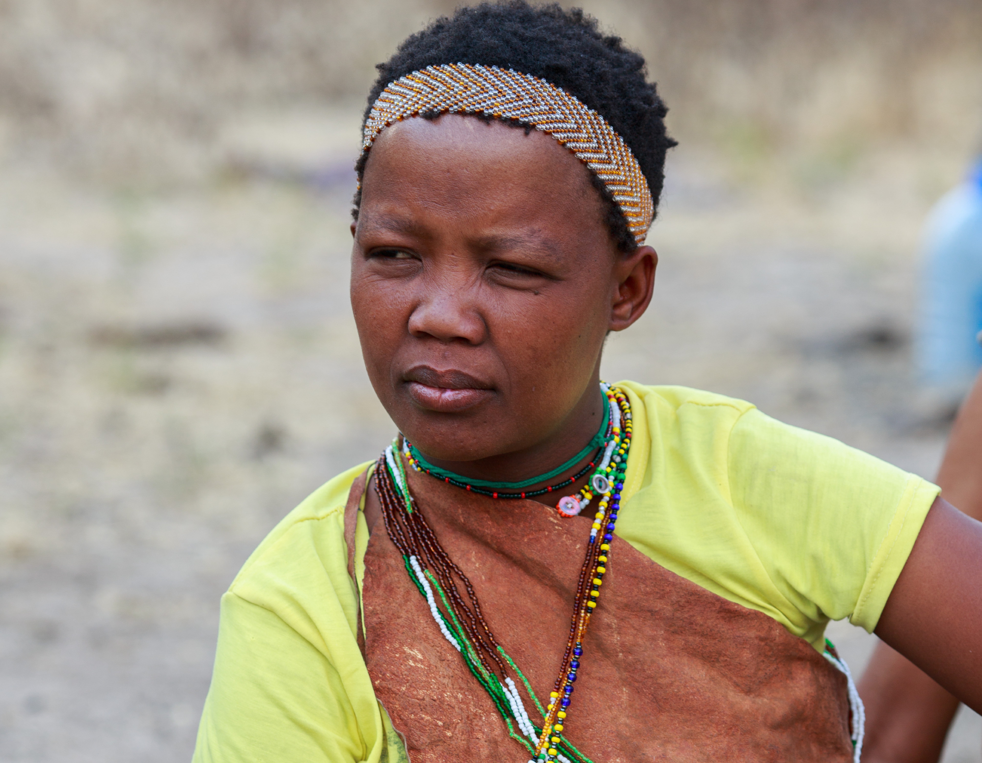 Bushman girl (SAN People)