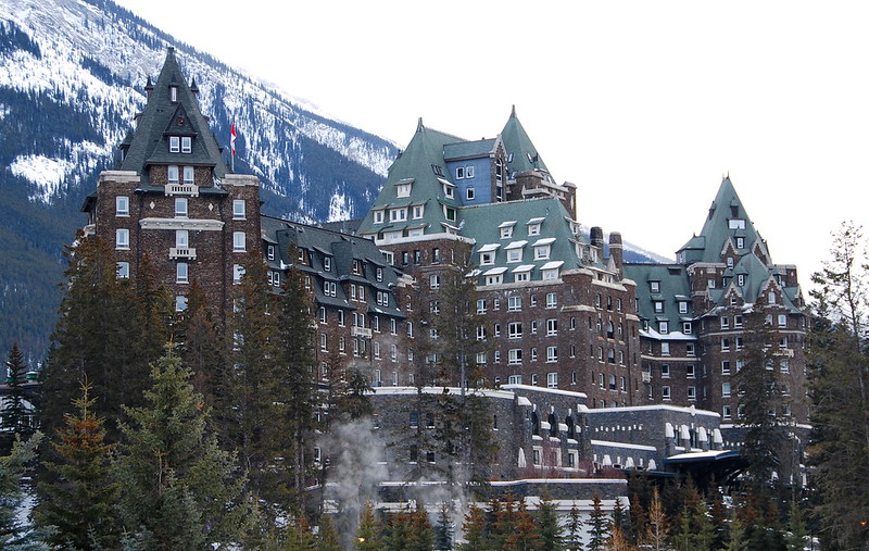 Banff Springs Hotel a historic hotel located in Banff, Alberta, Canada