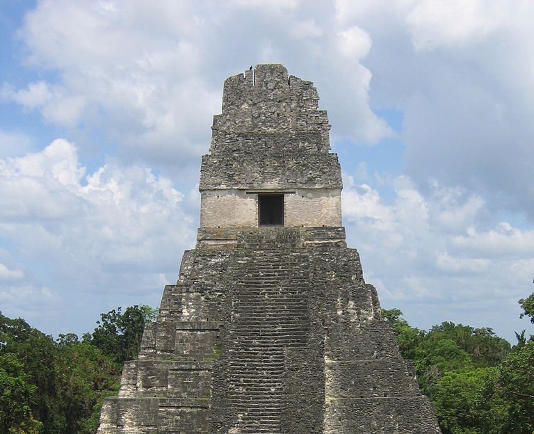 Tikal Temple the designation given to one of the major structures at Tikal