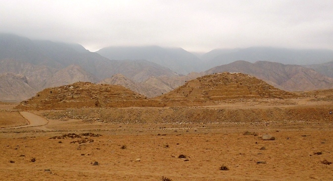 The Sacred City of Caral-Supe, or simply Caral, an archaeological site in Peru where the remains of the main city of the Caral civilization are found.