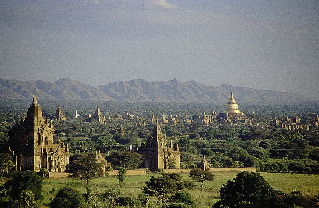 Bagan an ancient city and a UNESCO World Heritage Site in the Mandalay Region of Myanmar.
