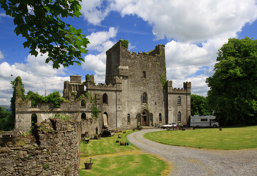 Leap Castle a castle in Coolderry, County Offaly, Ireland