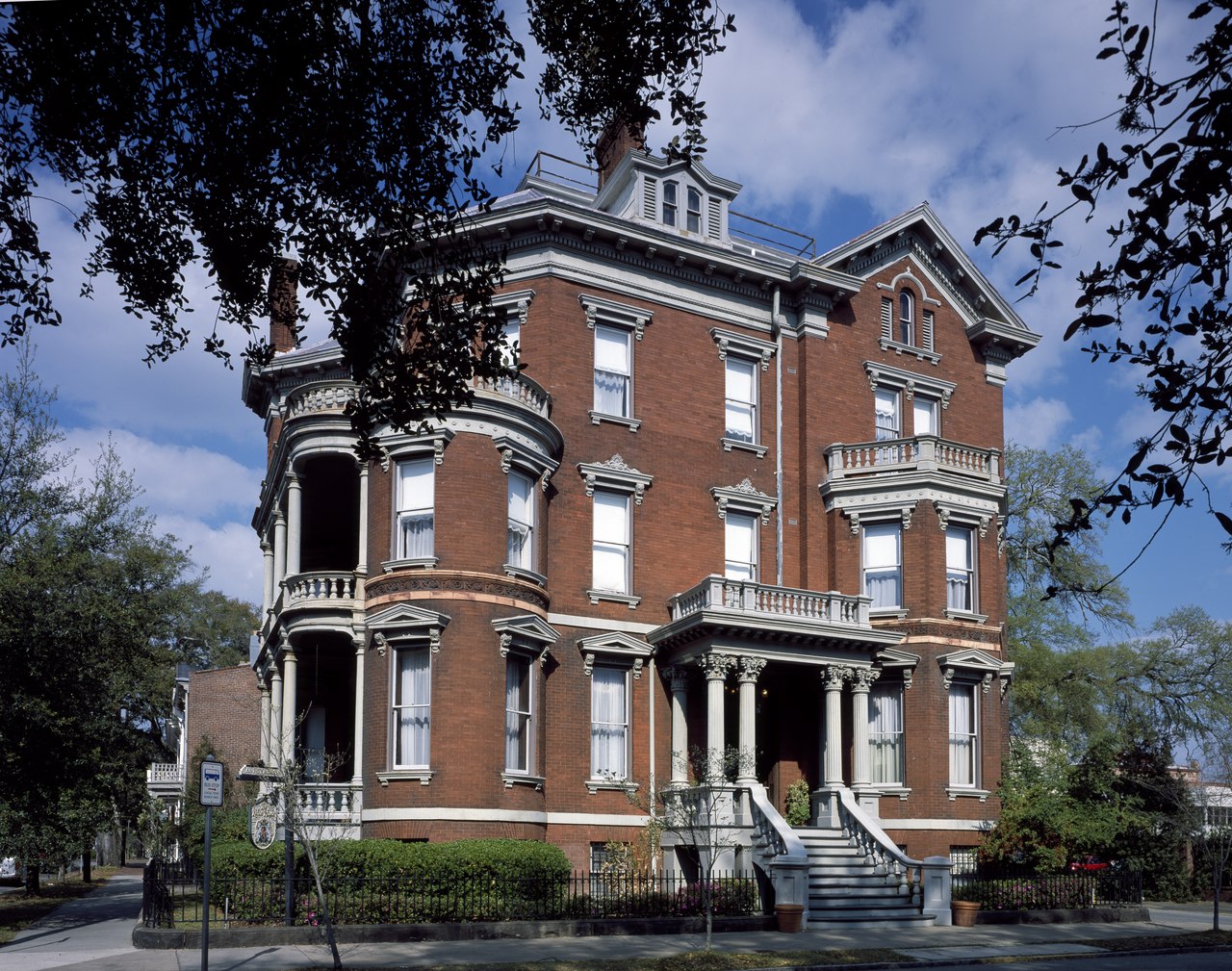 Kehoe House, built in 1892 for foundry owner William Kehoe, and Irish immigrant in Savannah, Georgia