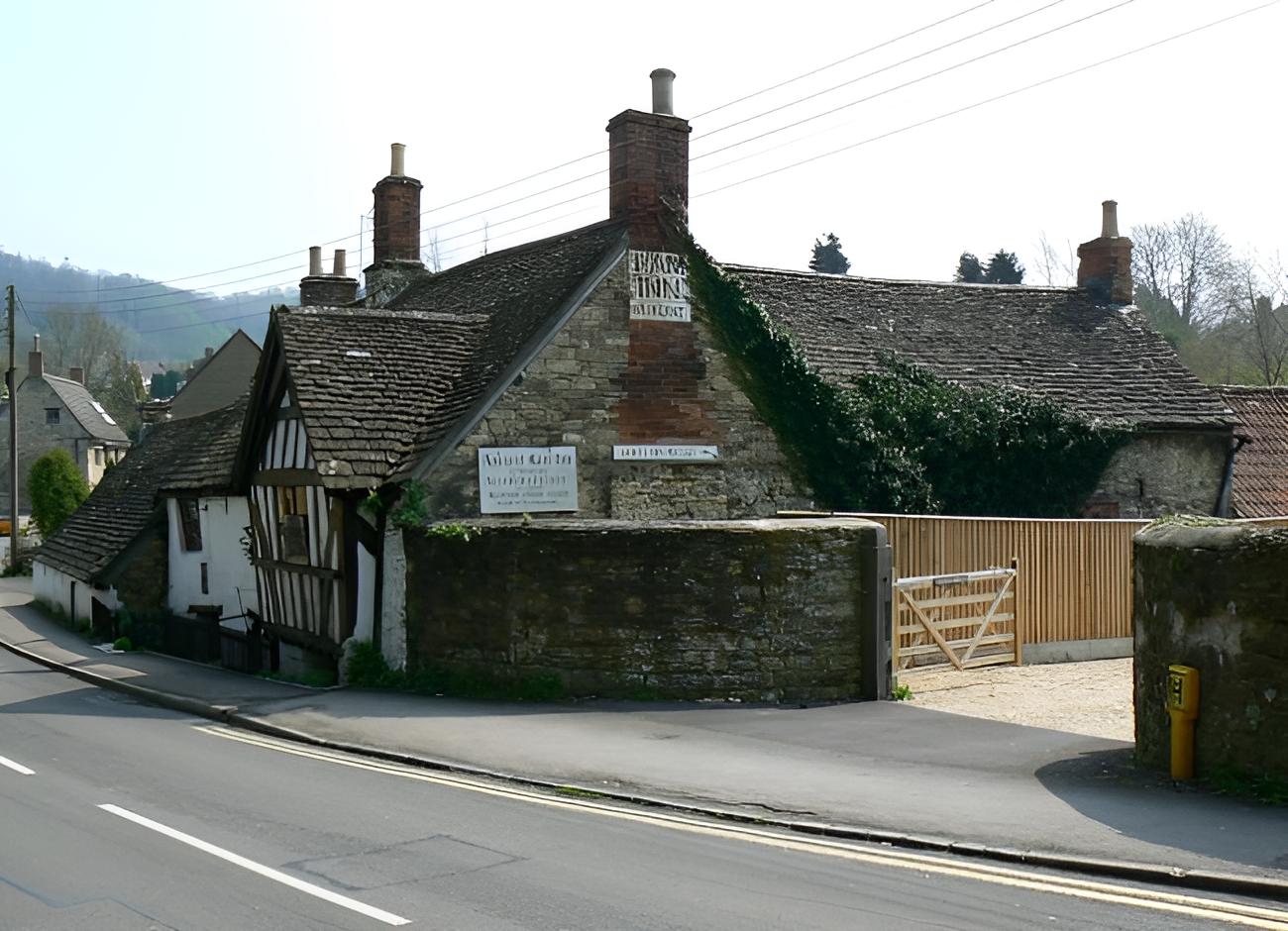 The Ancient Ram Inn a Grade II listed building and a former pub