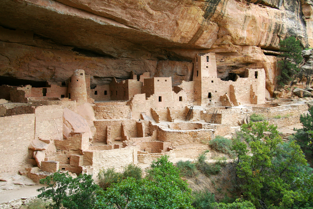 Landscape Photo of Cliff Palace at Mesa Verde