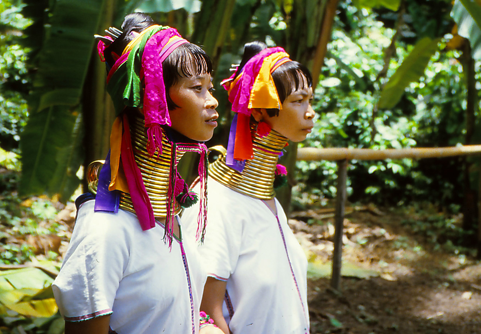 Padaung or Kayan woman - 1984