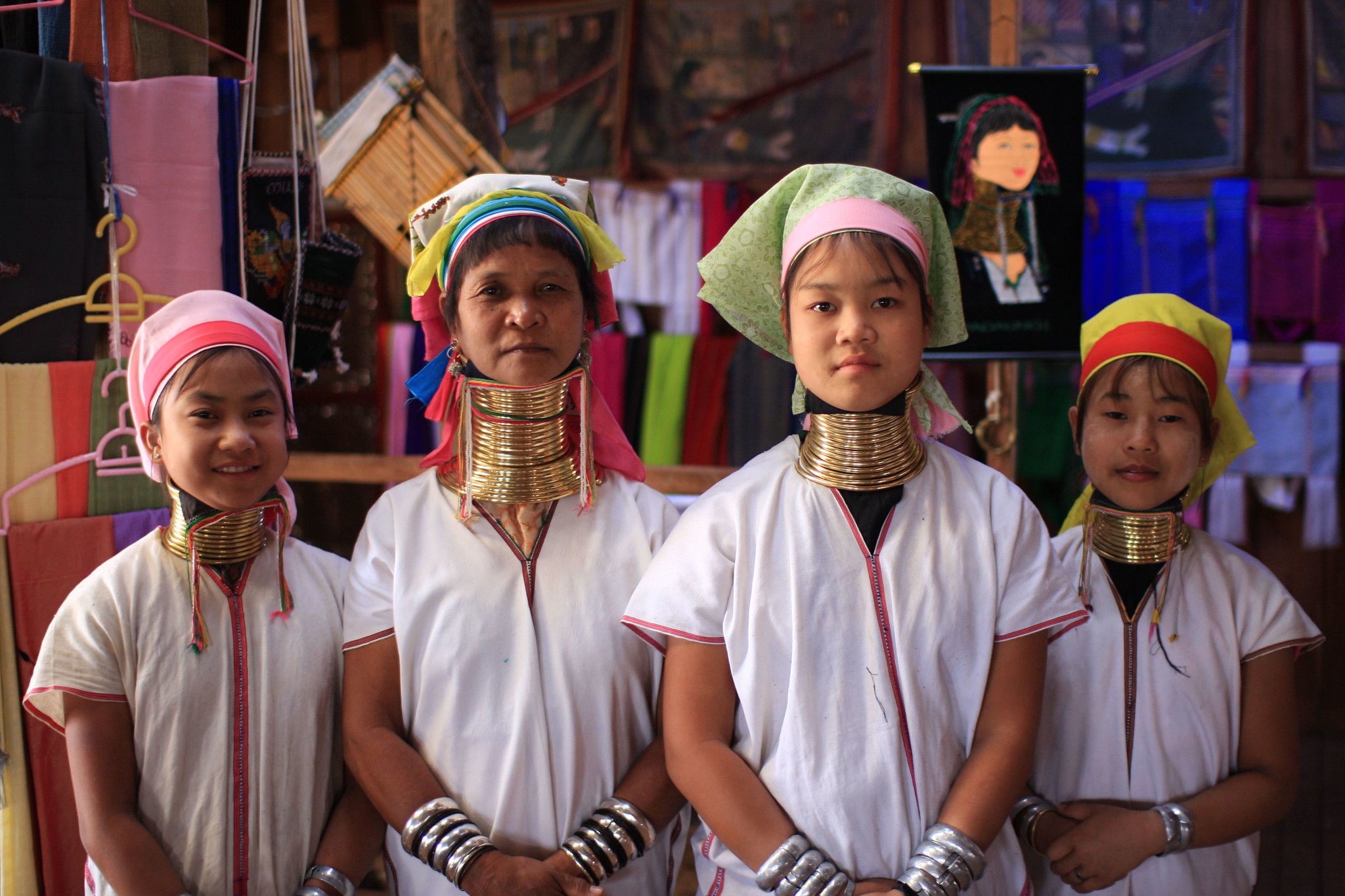 Padaung women - 2008