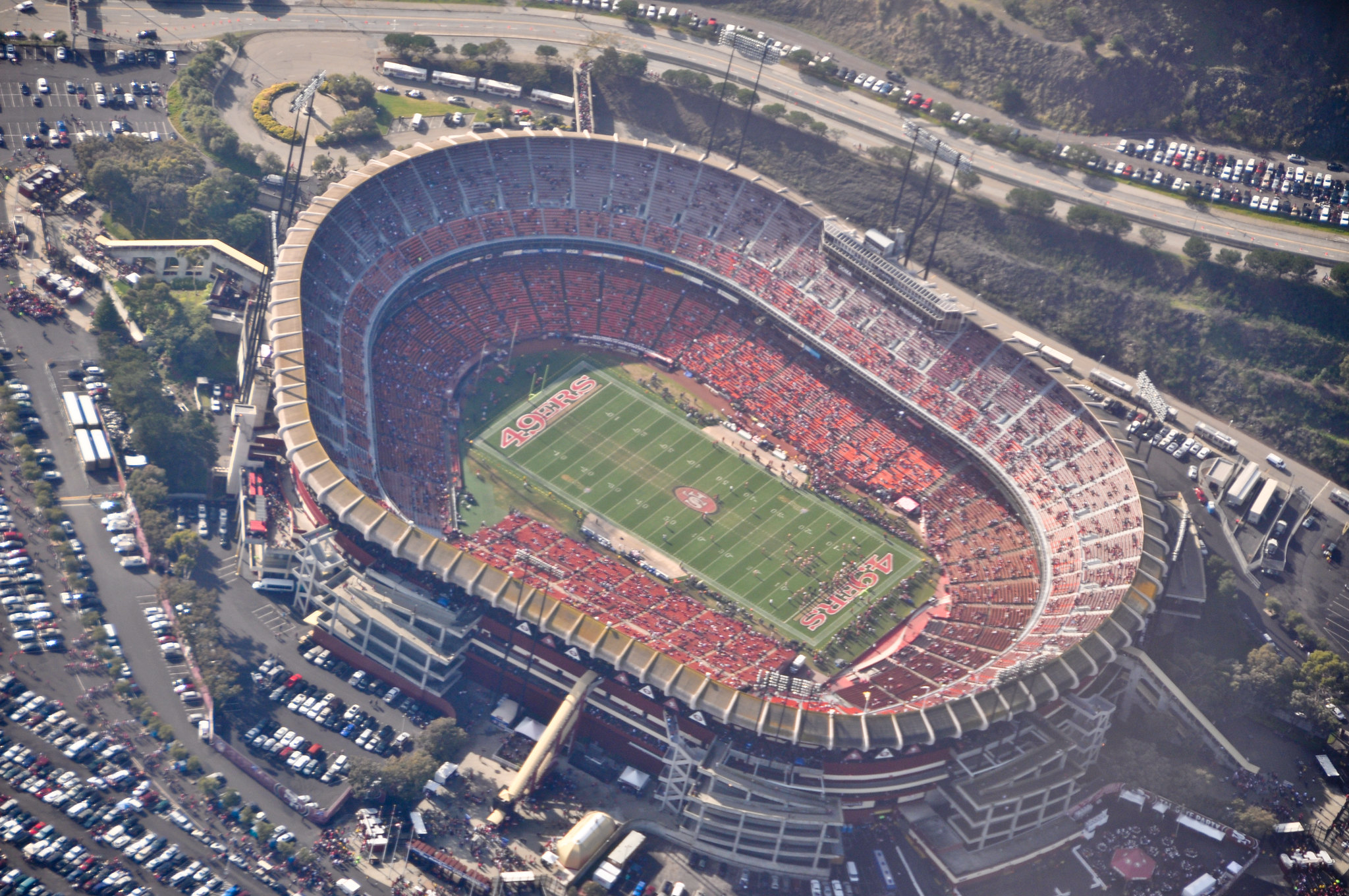 Candlestick park aerial view - 2009