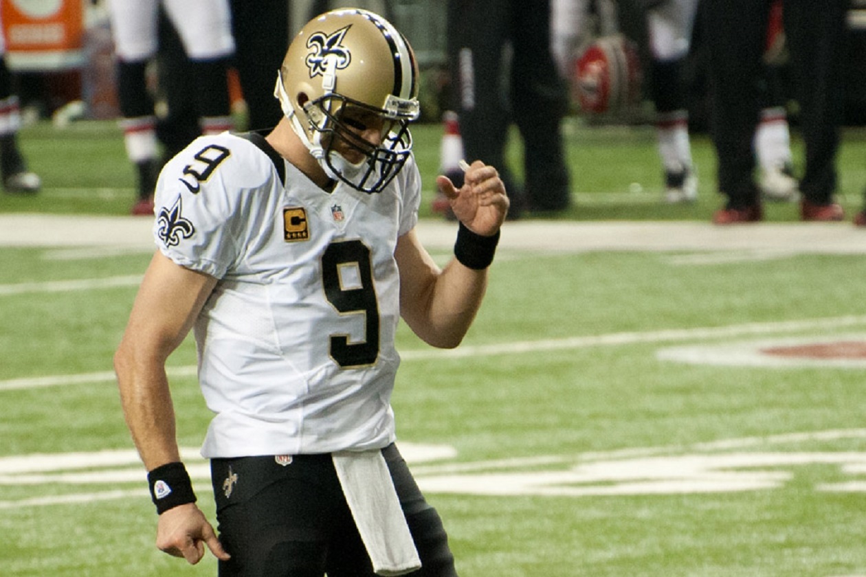 New Orleans Saints quarterback Drew Brees - 2012