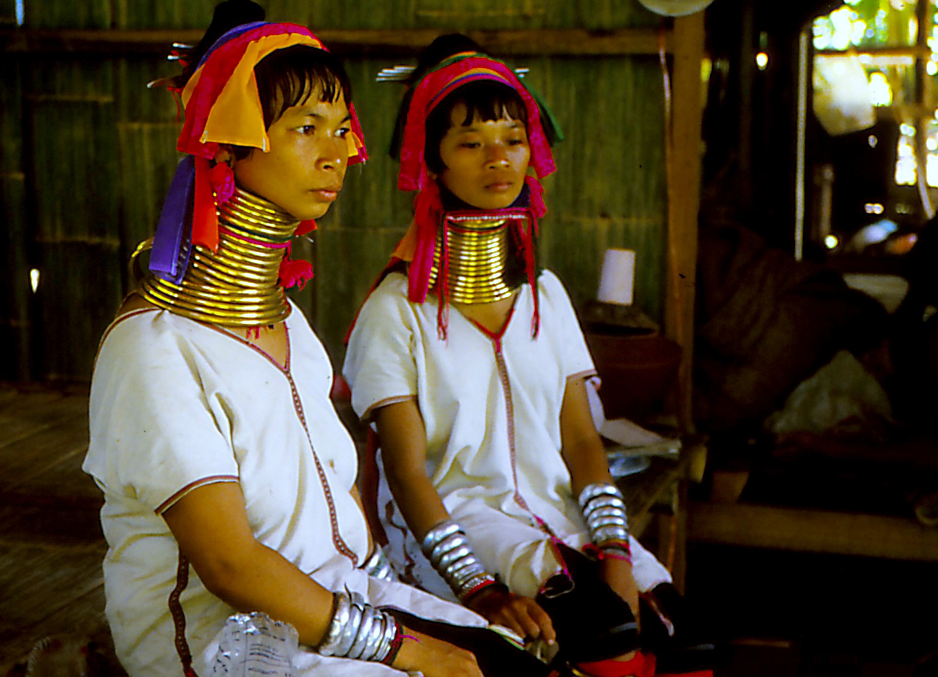 Padaung or Kayan woman - 1984