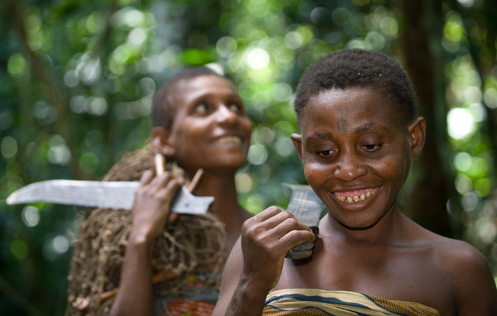 Woman from Baka tribe