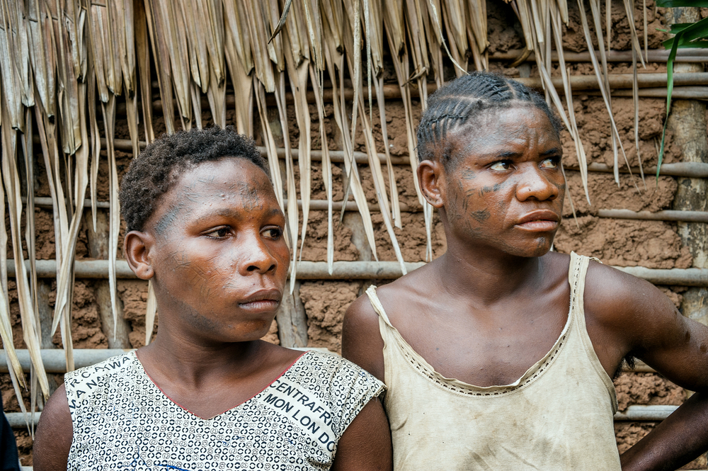 Baka pygmies women