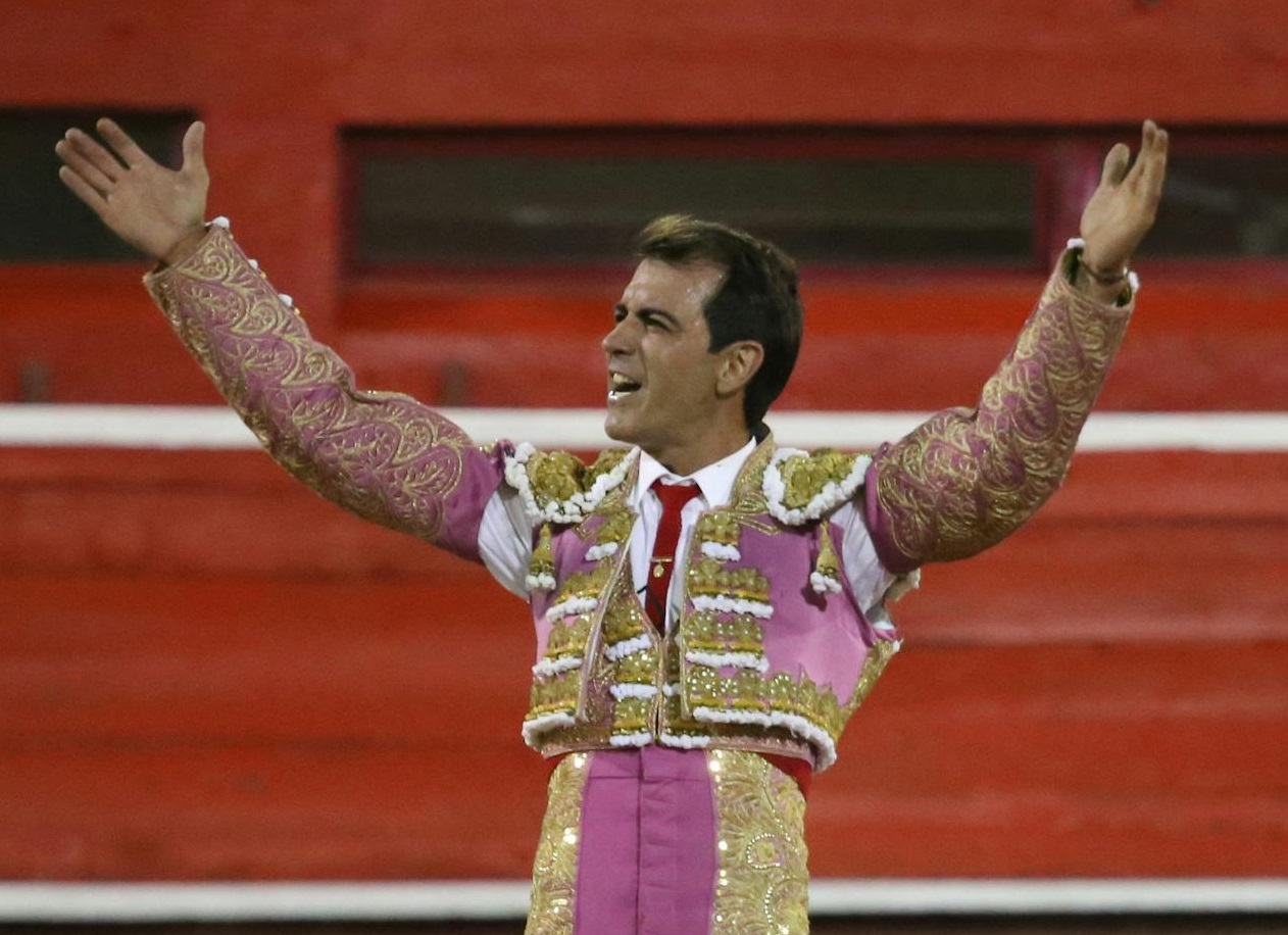Matador in traditional costume.