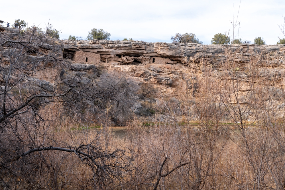 Cliff dwellings at Montezumas Well