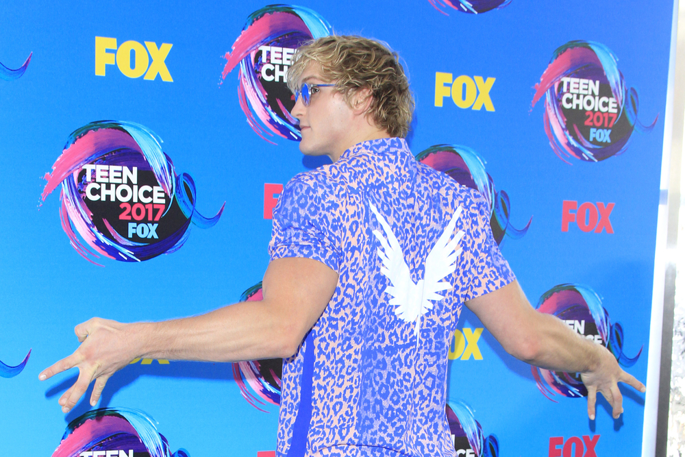 Logan Paul at the Teen Choice Awards 2017