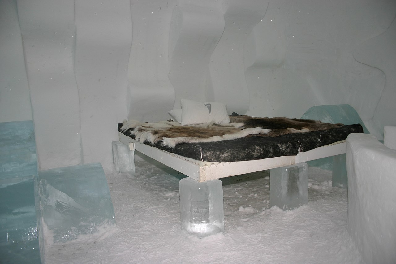 The Ice Hotel near the village of Jukkasjärvi, Kiruna, Sweden - 2005