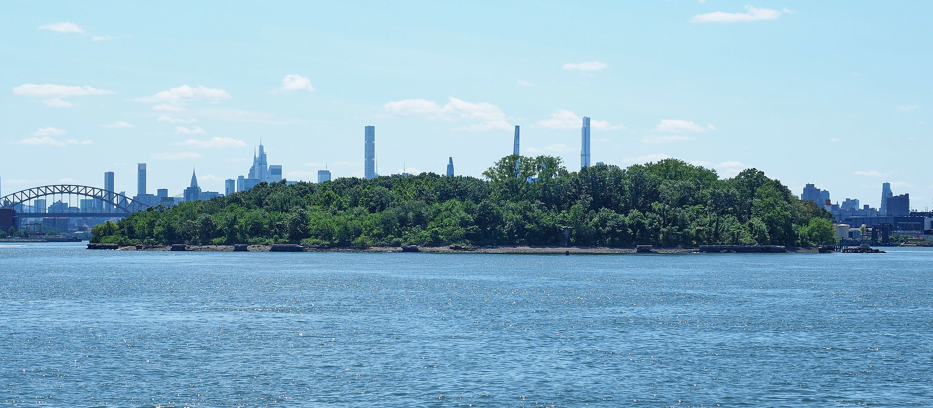 North Brother Island From Barretto Point Park