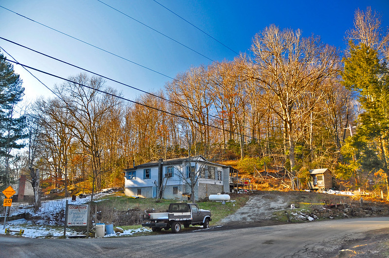 Landscape Photo of Odd Town in West Virginia