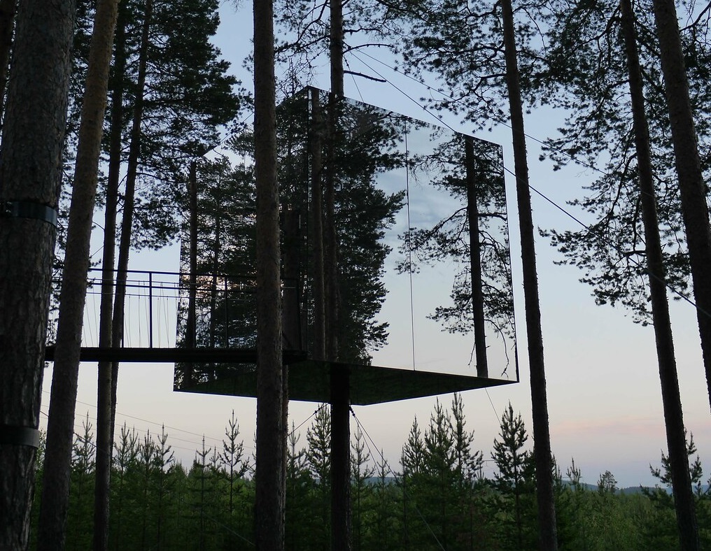 The Mirrorcube, 2010, Treehotel in Harads, Sweden - 2013