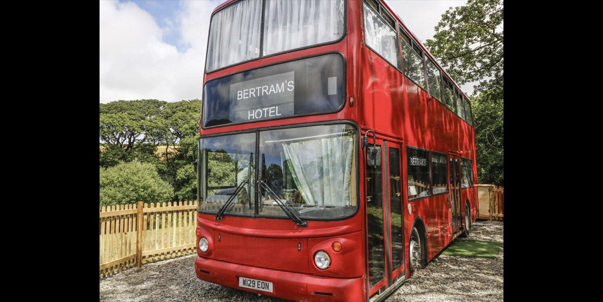 Double decker bus hotel