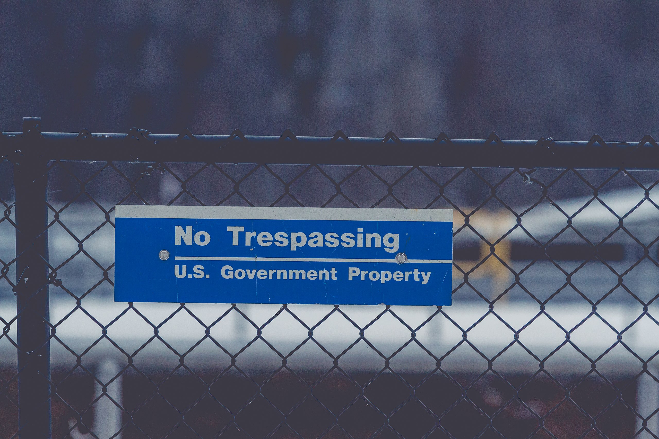 No Trespassing - U.s. Government Property