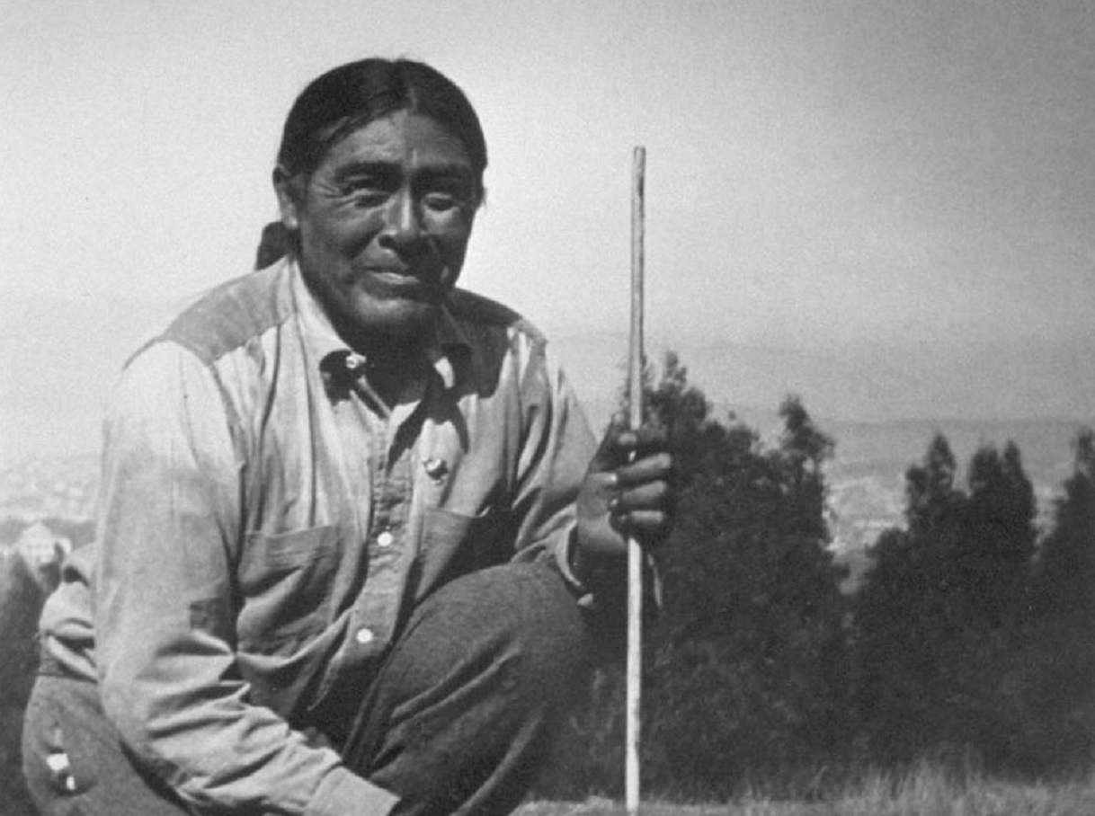 Ishi last surviving member of the Yahi Indian tribe of California - 1914