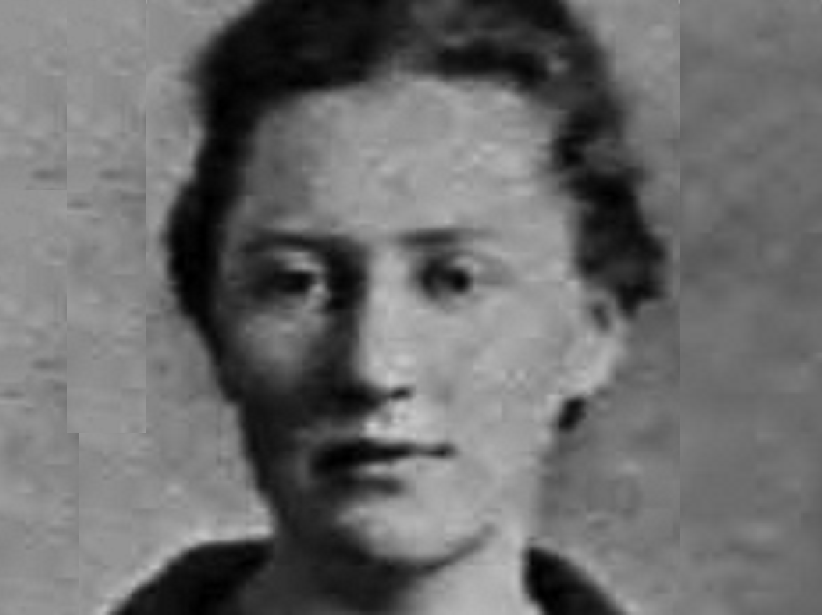 Theodora Kracaw on her college yearbook - 1919