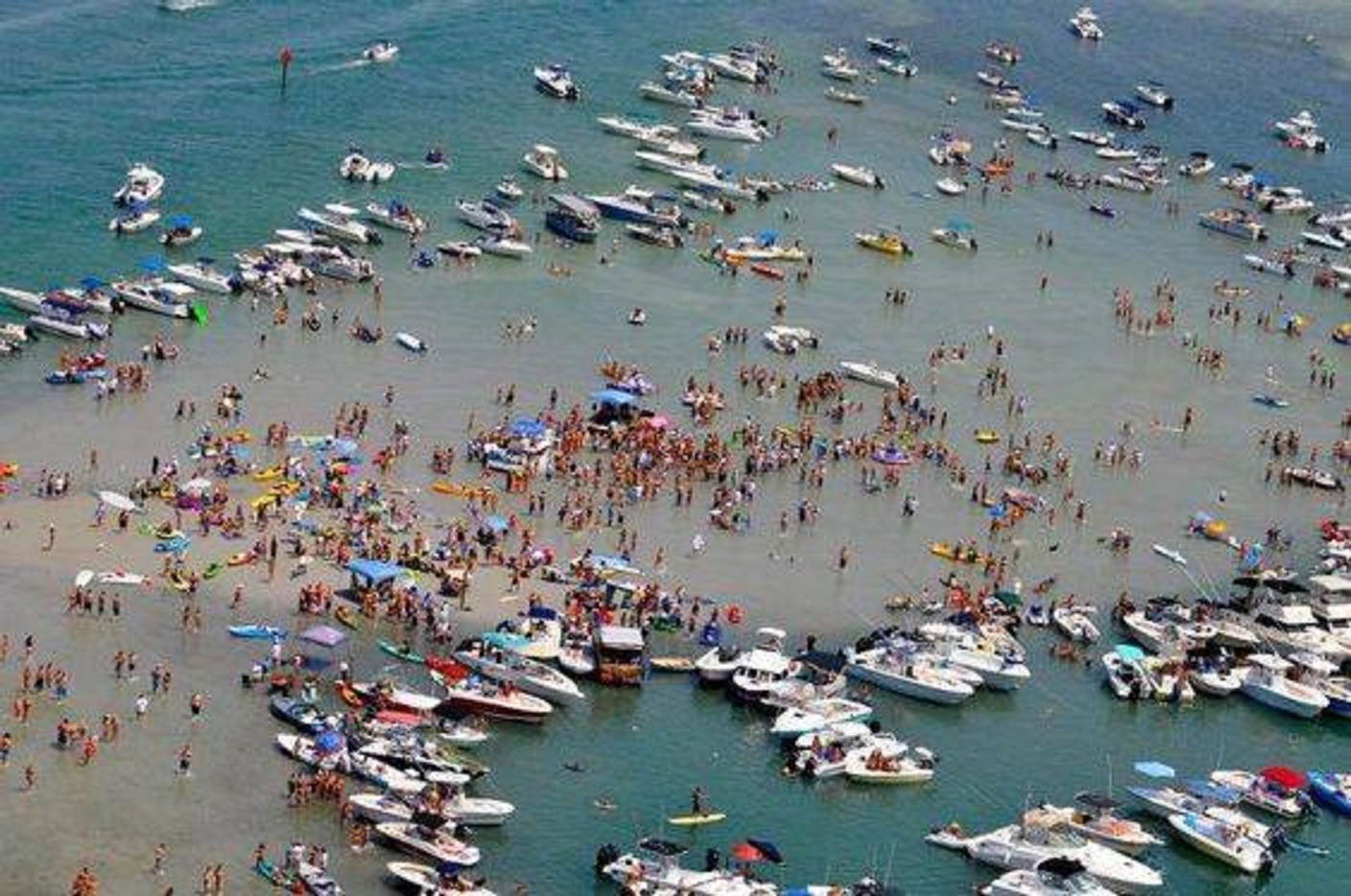 Sandbar party