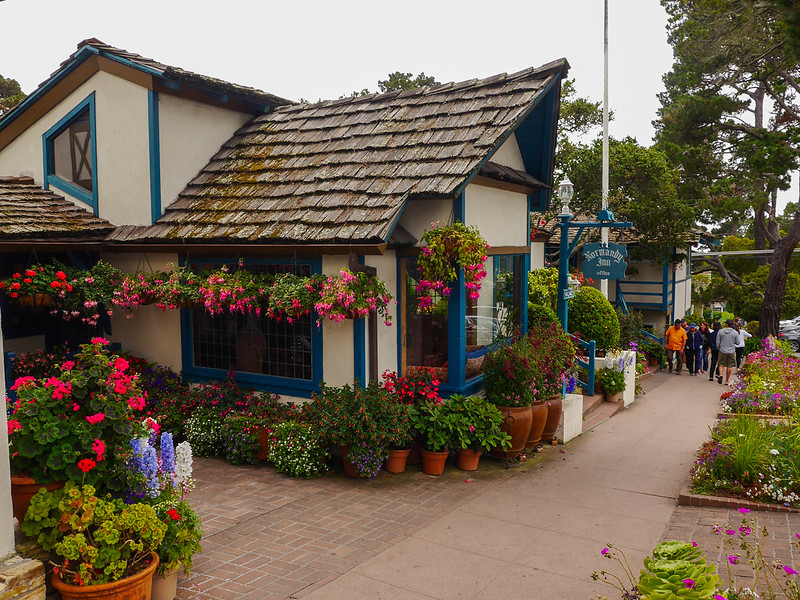 Street Photo of Carmel-by-the-Sea, California, depicting beautiful architecture.