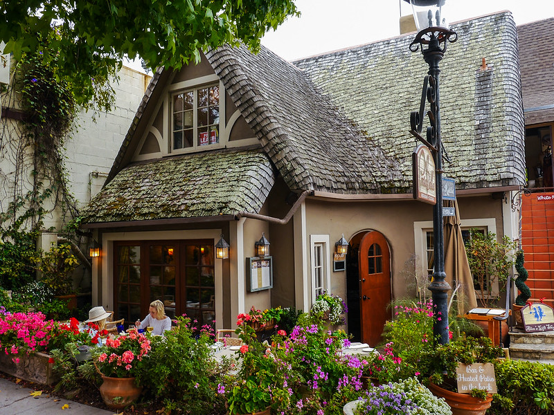 Street Photo of Carmel-by-the-Sea, California, depicting beautiful architecture.
