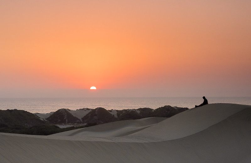 Sunset at Oceano Dunes Natural Preserve, CA