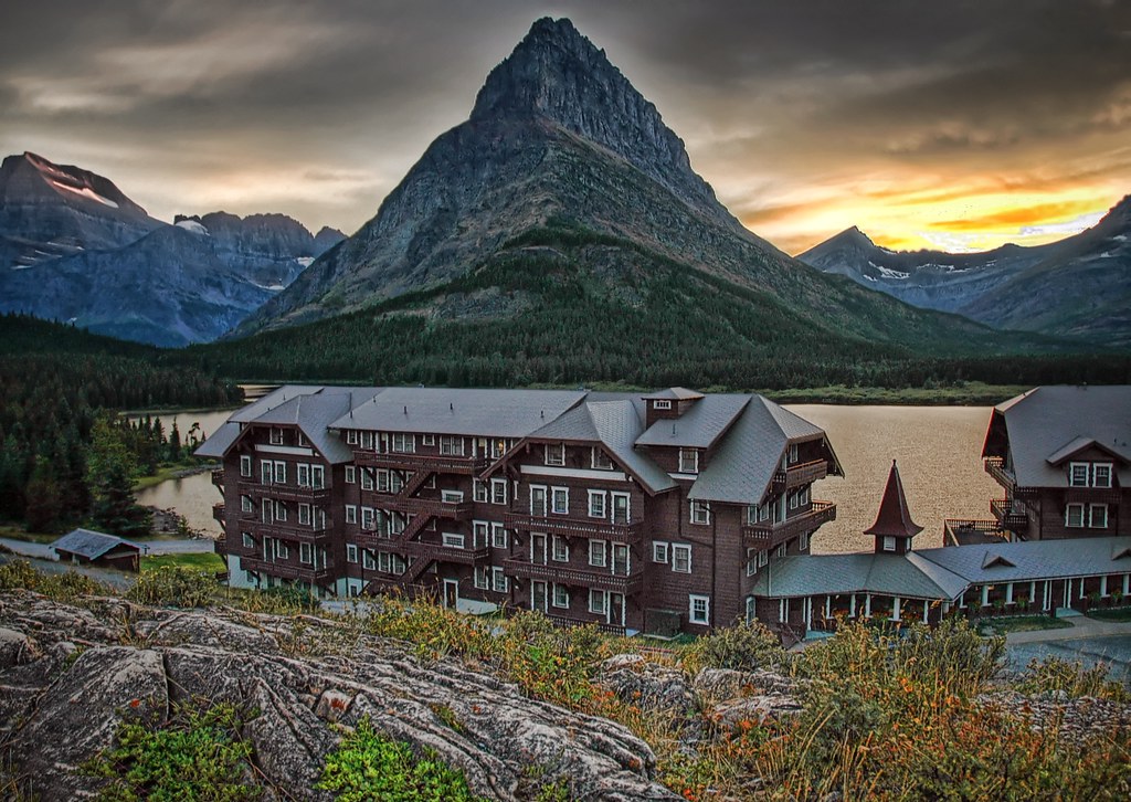 Many Glacier Hotel, Glacier National Park, Montana