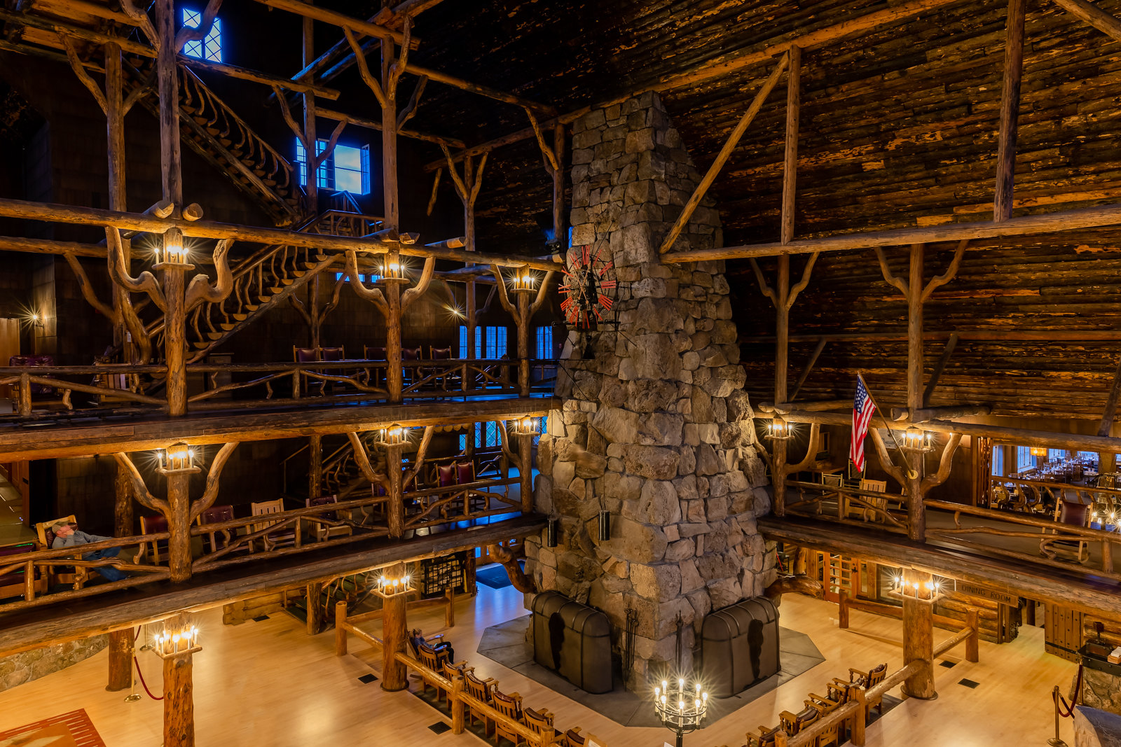 Old Faithful Inn, Yellowstone National Park, Wyoming