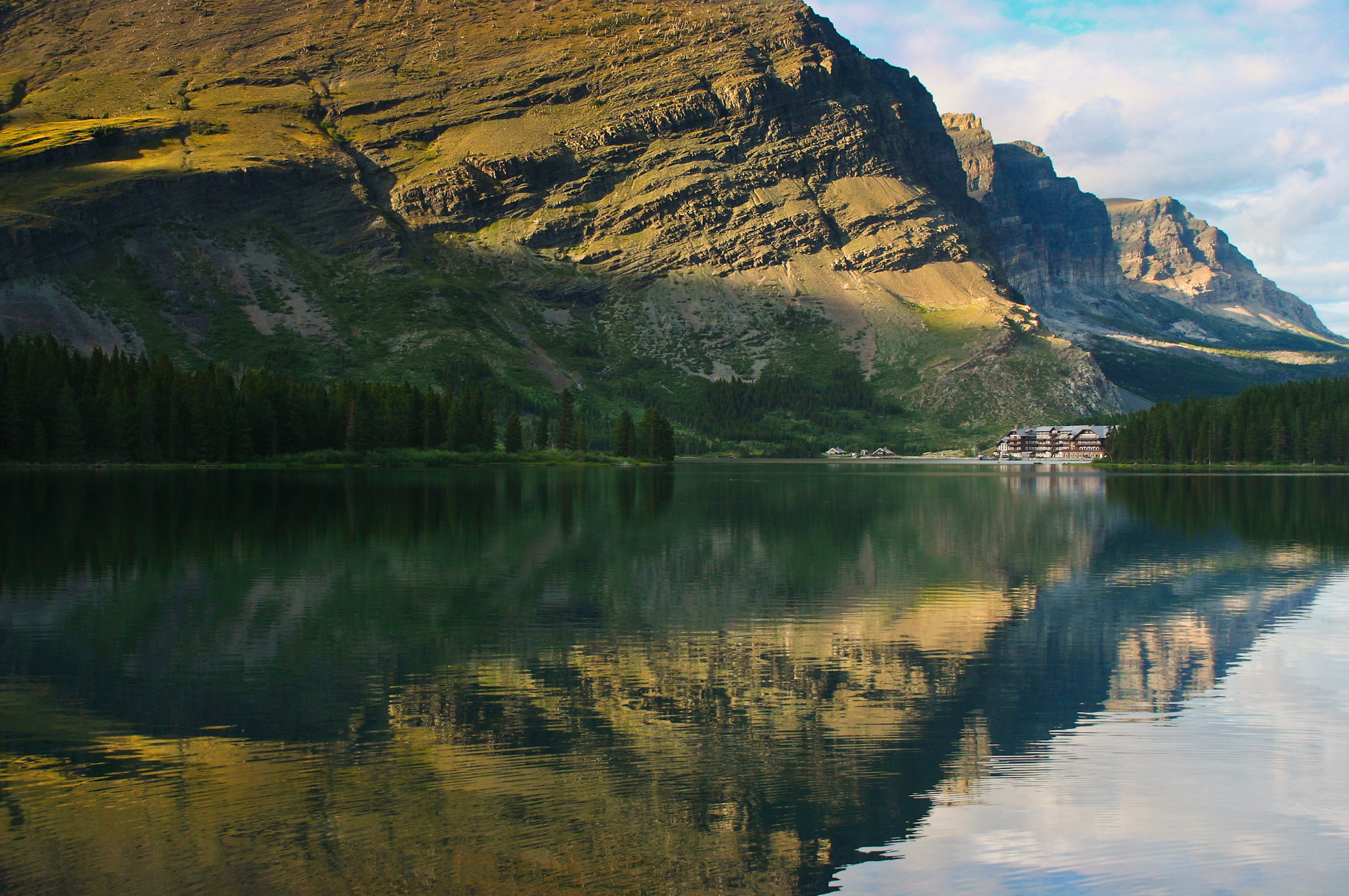Many Glacier Hotel, Glacier National Park, Montana