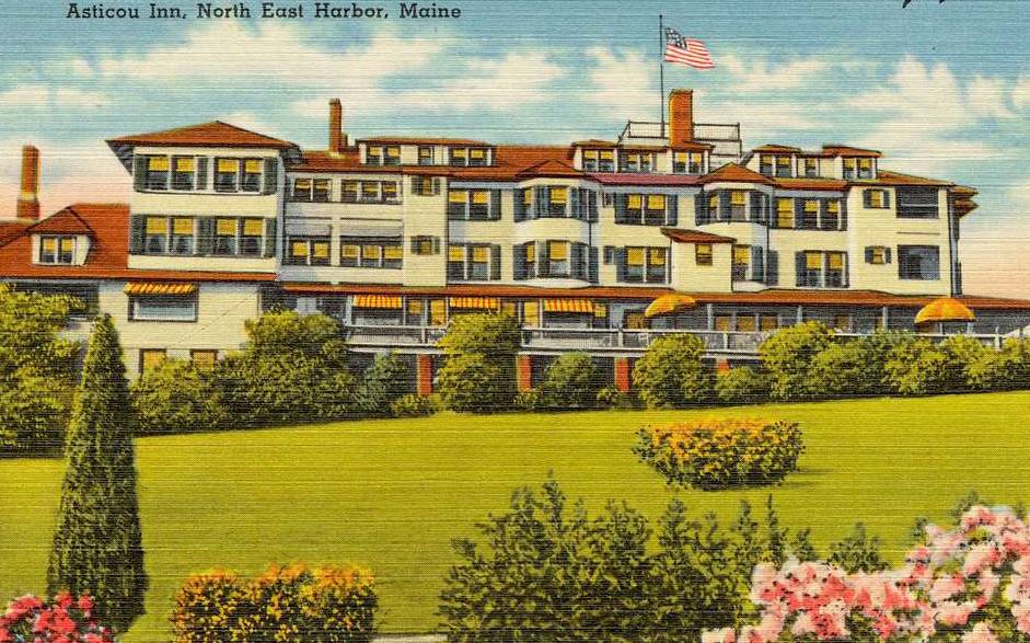 Asticou Inn, North East Harbor, Maine