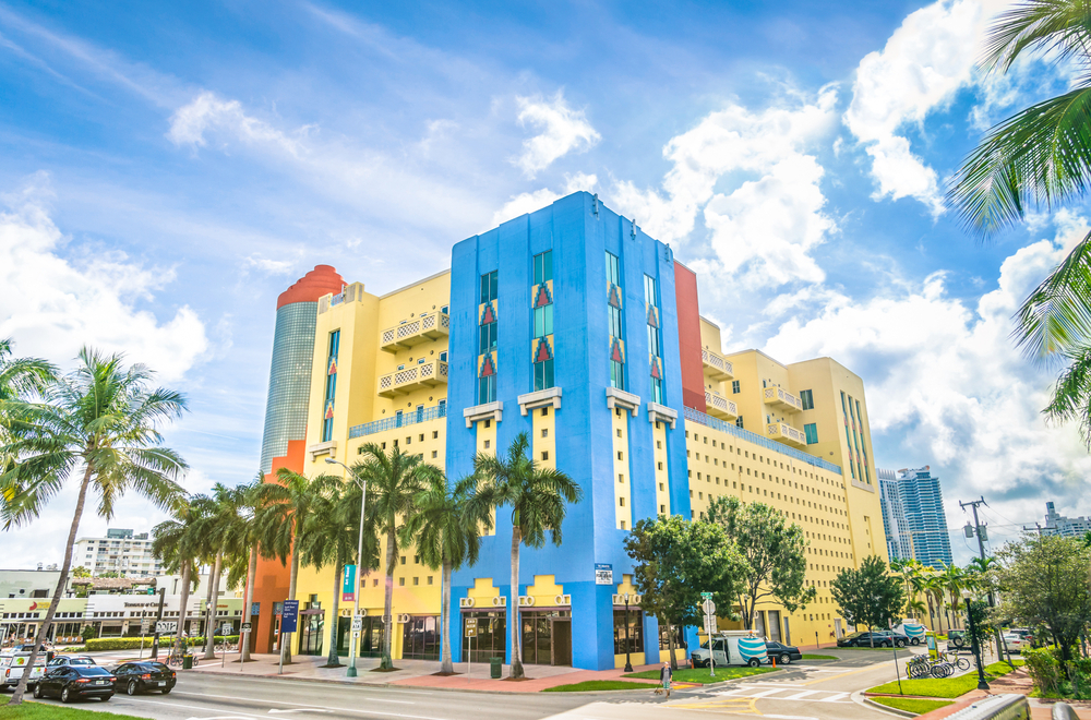 art deco buildings, Miami