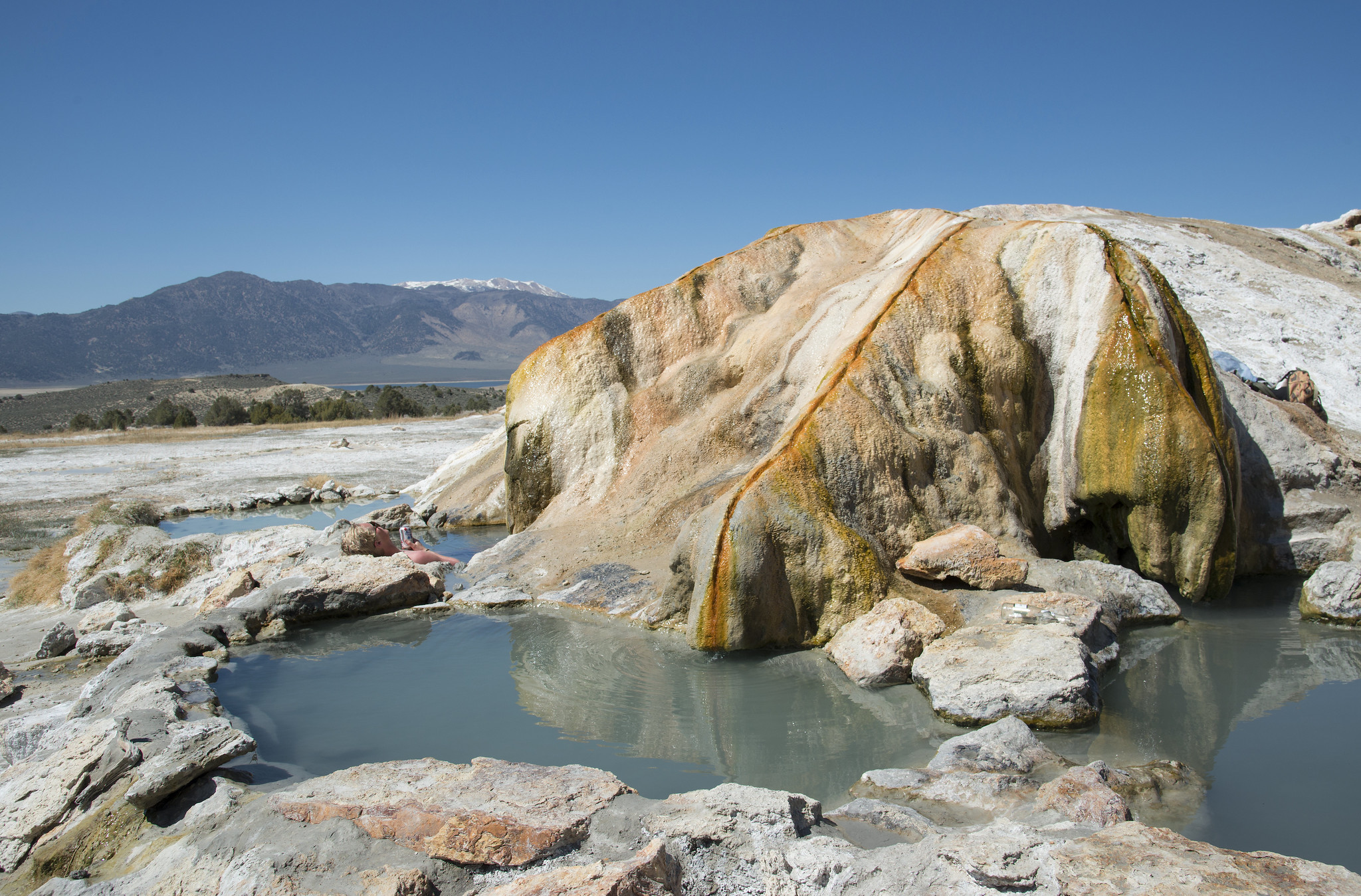 Travertine Hot Springs, Bridgeport, California